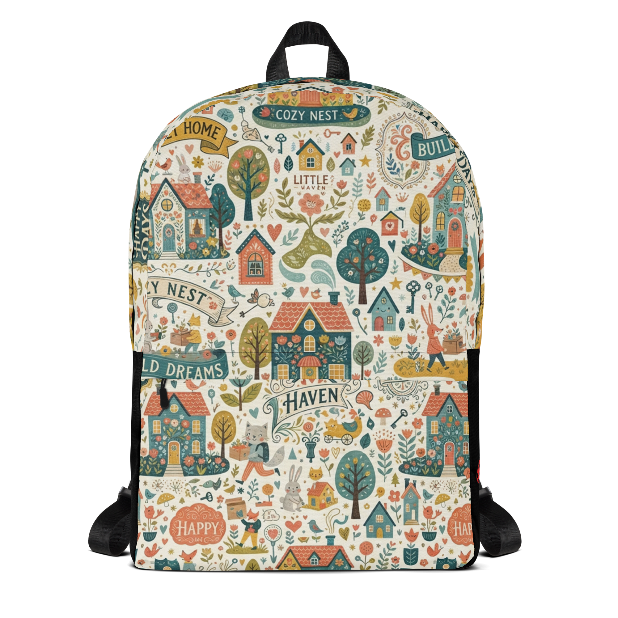 The Real Estate Market Home Prices All-Over Print Backpack
