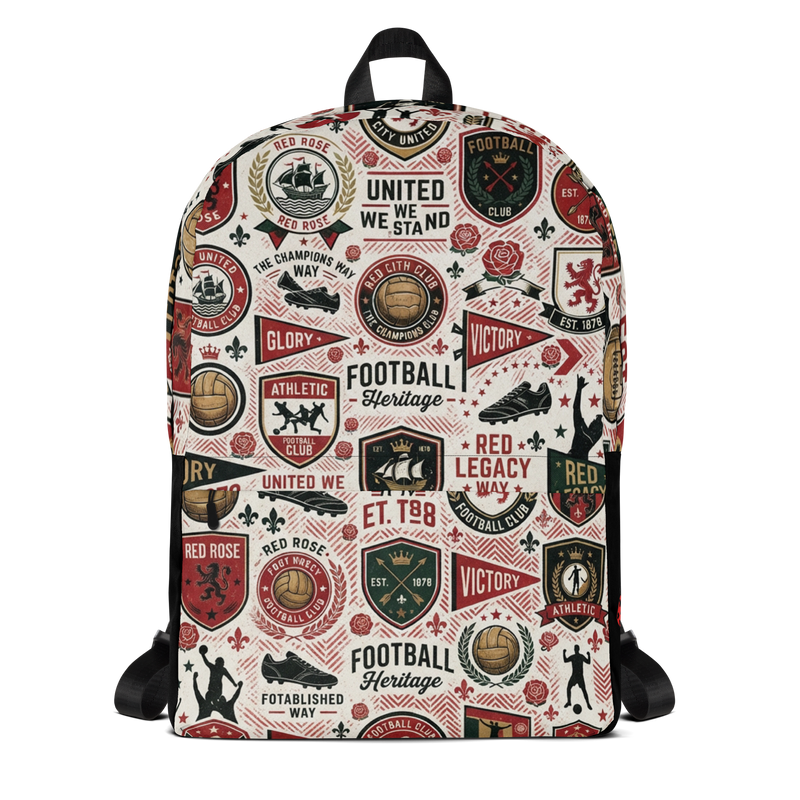 Red Devils Pride Everyday Commuter Backpack