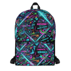 Mariners vs Brewers Matchup Canvas Backpack