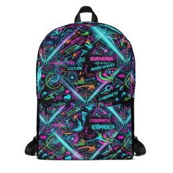 Mariners vs Brewers Matchup Canvas Backpack