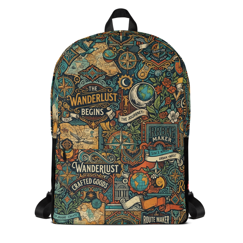 Rafael Jodar Graphic Print Everyday Backpack