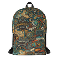 Rafael Jodar Graphic Print Everyday Backpack
