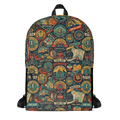 WCPO Unisex Heavy-Duty Daily Backpack with Laptop Sleeve