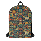 WCPO Unisex Heavy-Duty Daily Backpack with Laptop Sleeve