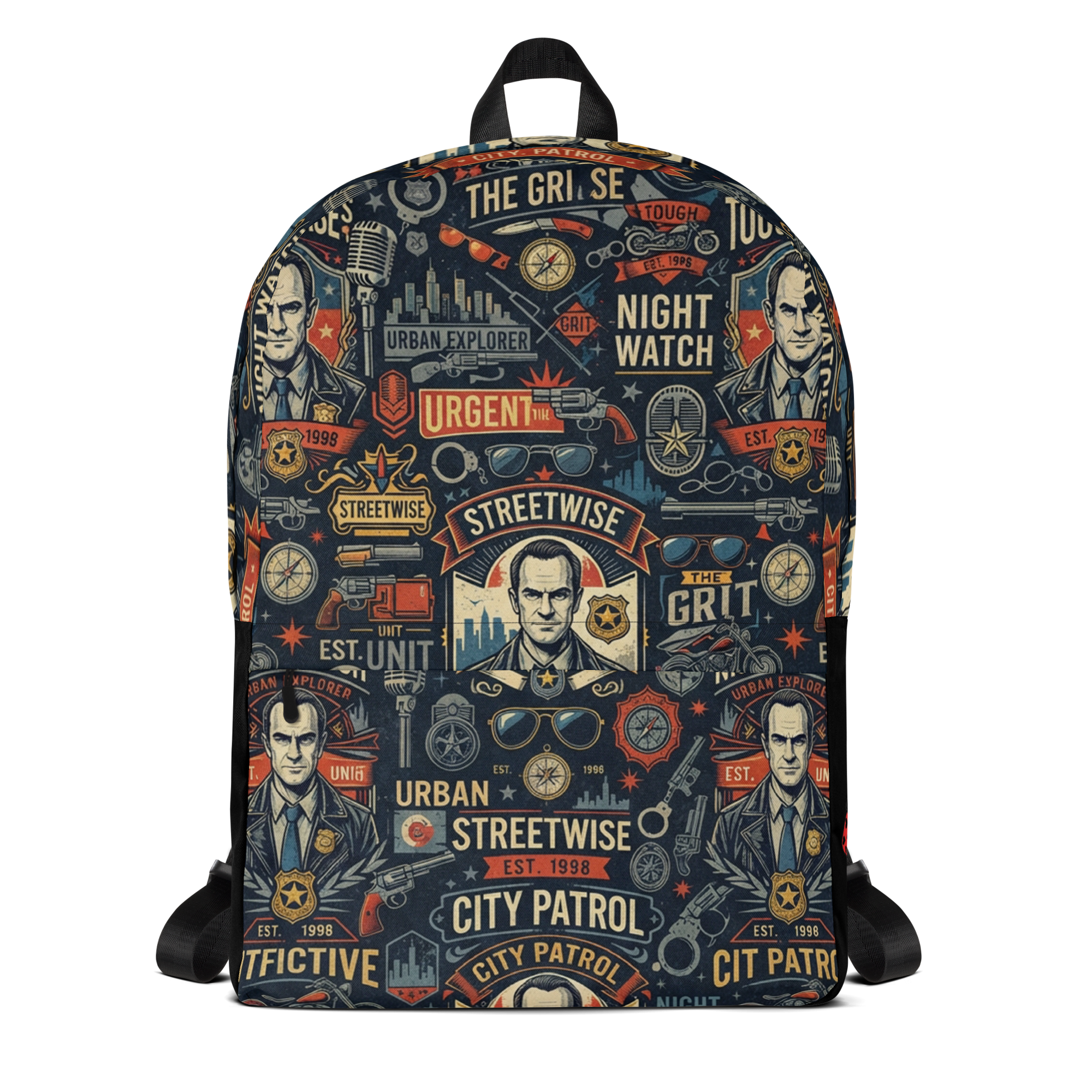 Christopher Meloni Canvas Everyday Backpack