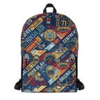 Dylan Larkin Graphic Print Canvas Backpack