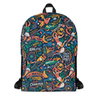 Liudmila Samsonova Tribute Graphic Canvas Backpack