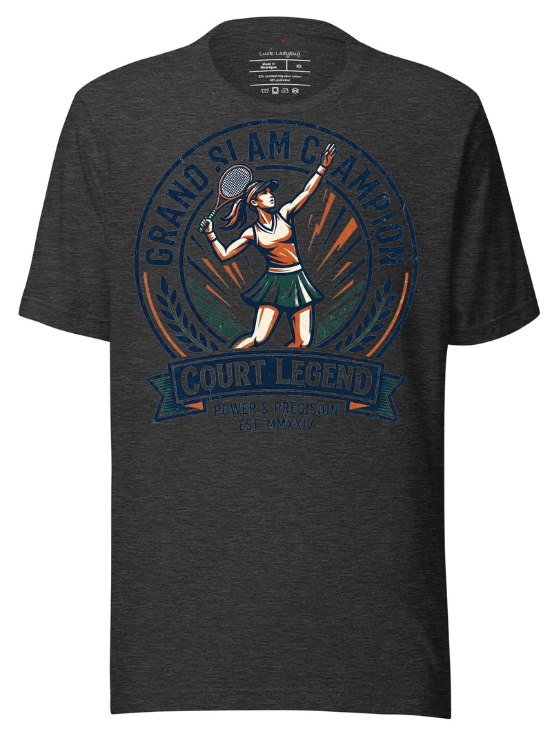 Elena Rybakina Tribute Graphic T-Shirt | Court Icon Fan Tee