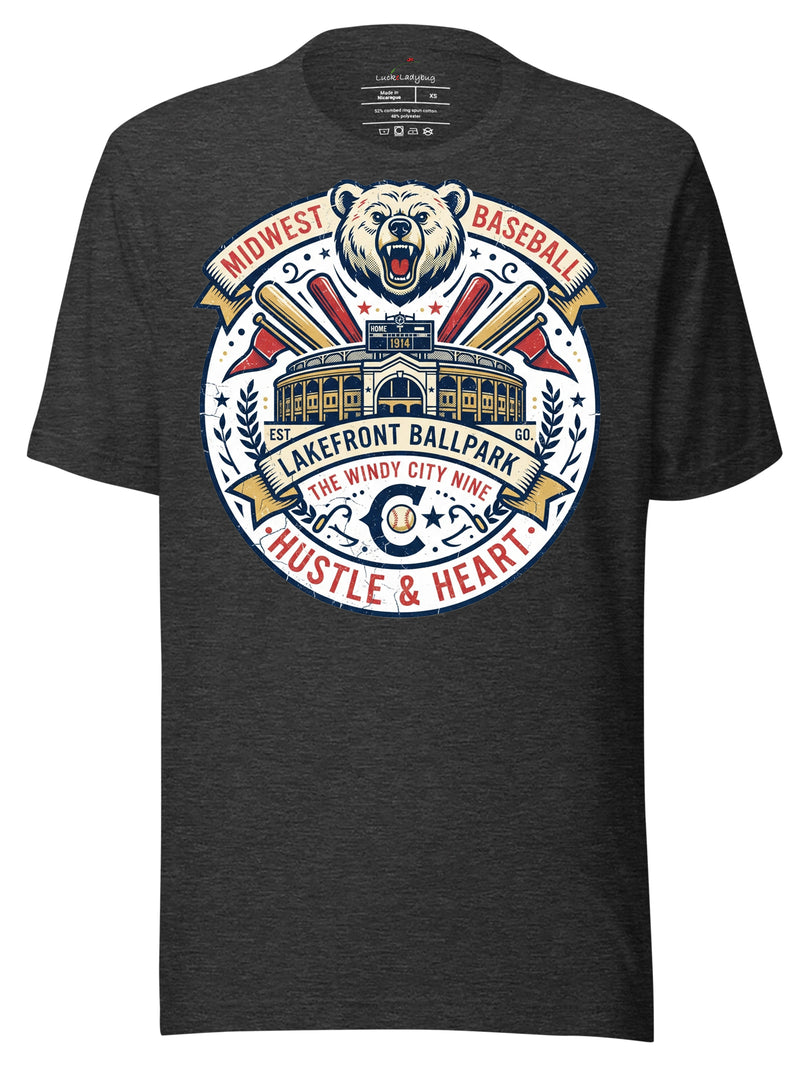 Chicago Baseball Fan Vintage Style T-Shirt