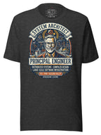 Legend of Engineering Graphic T-Shirt - Minimalist Tech Tee