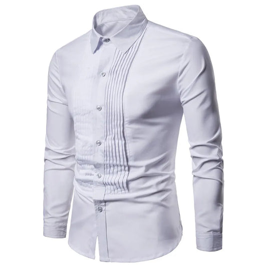 Mens Designer Wedding Shirt Stylish Fit