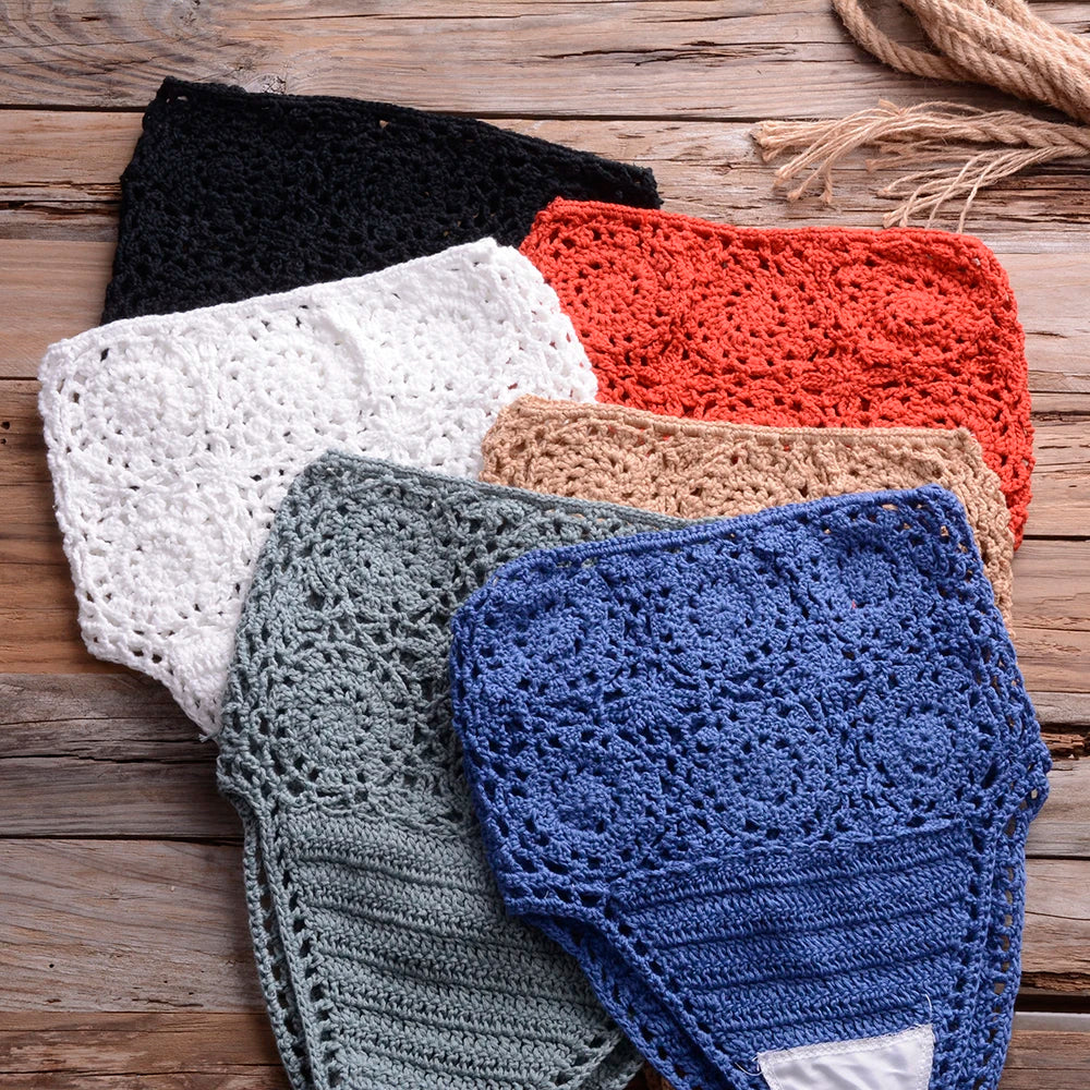 Crochet Swimwear Swimsuit for Summer Fun
