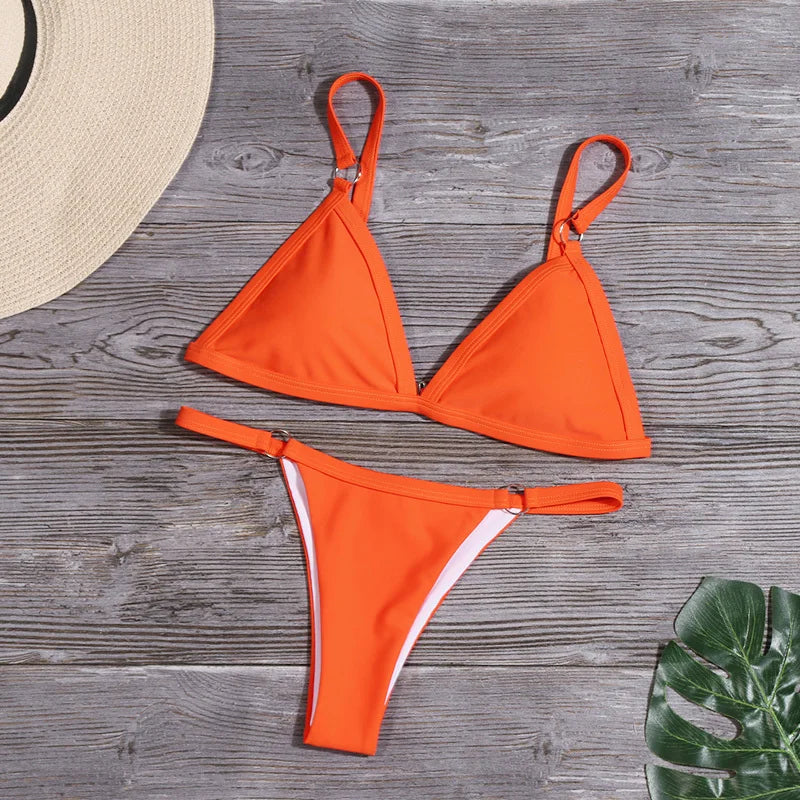 Bikini Set - Trendy Swimwear for Summer