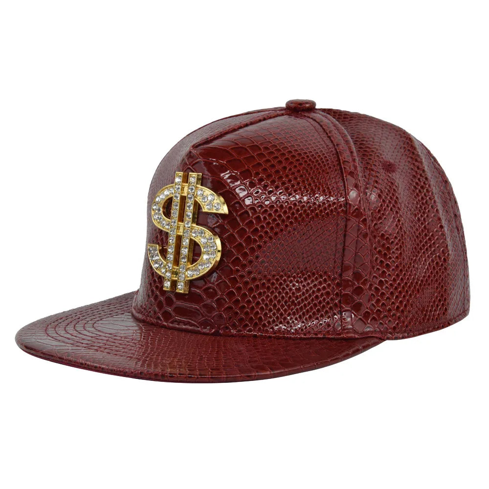 Hip Hop Jesus Cross Cap With Bling