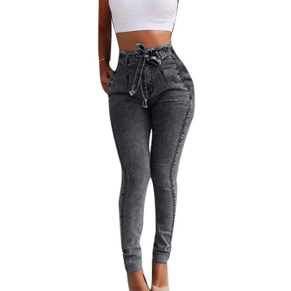 High Waist Skinny Jeans For Women