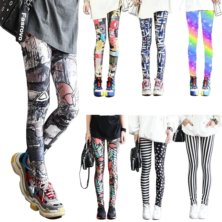 Fashion Highly Elastic Colorful Leg Warmers & Leggings