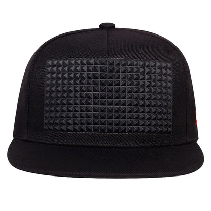 Hip Hop Flat Brim Hat With Unique Design