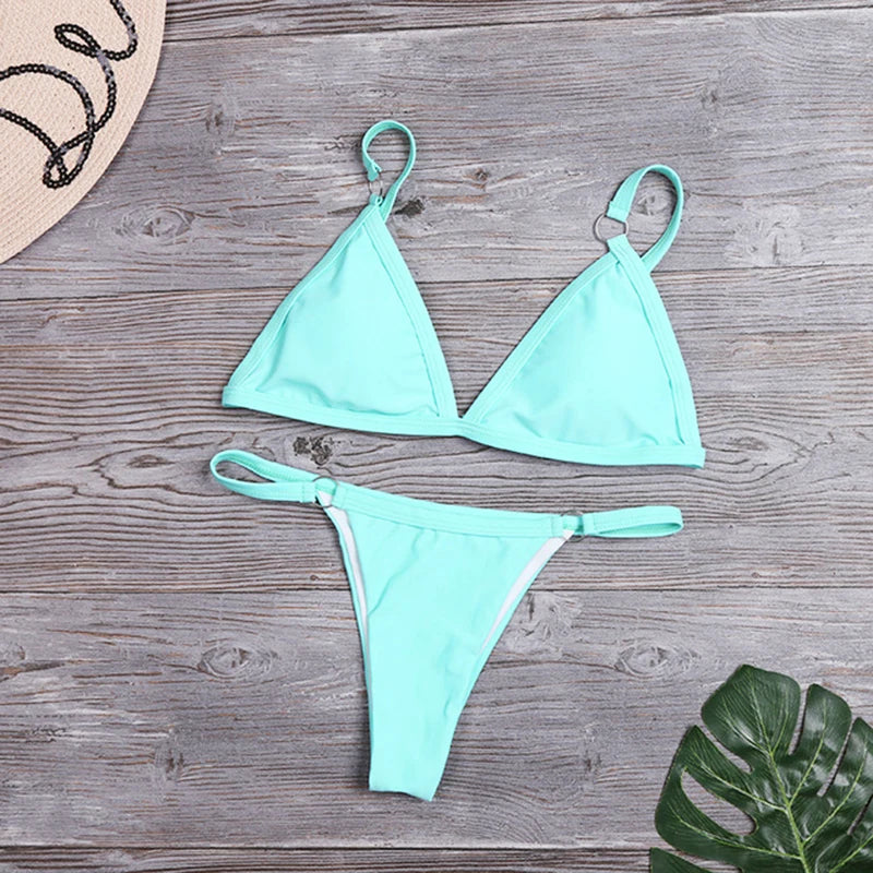 Bikini Set - Trendy Swimwear for Summer