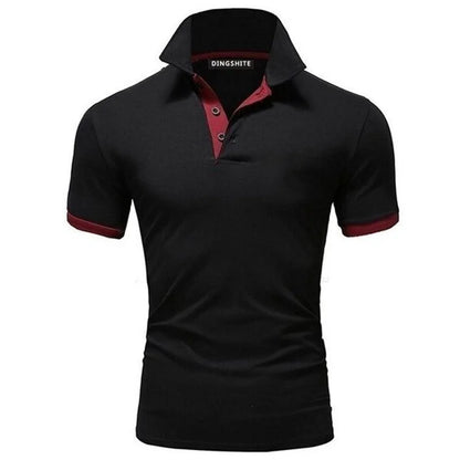 Mens Casual Cotton Polo Shirt