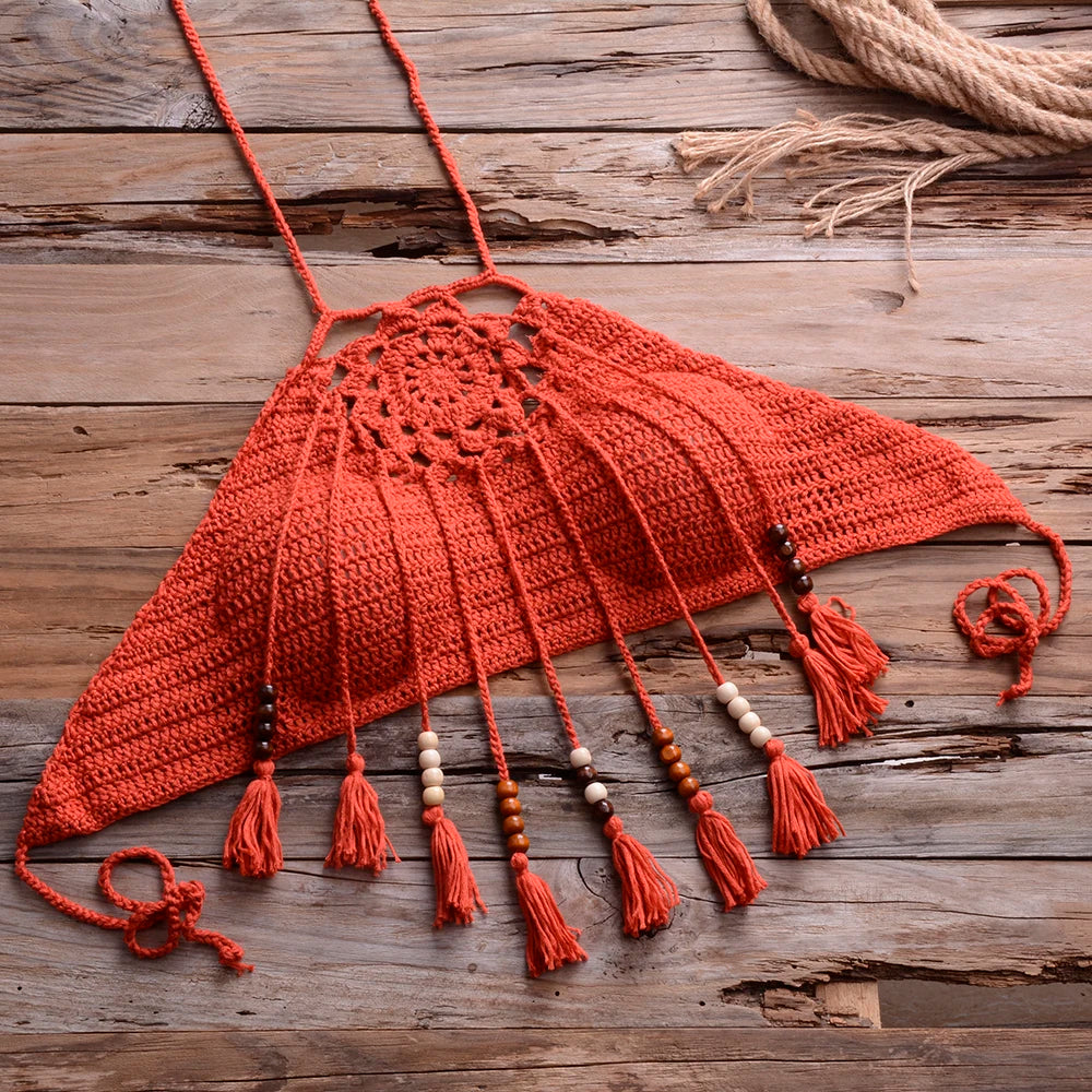 Crochet Swimwear Swimsuit for Summer Fun