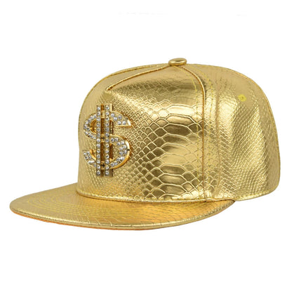 Hip Hop Jesus Cross Cap With Bling