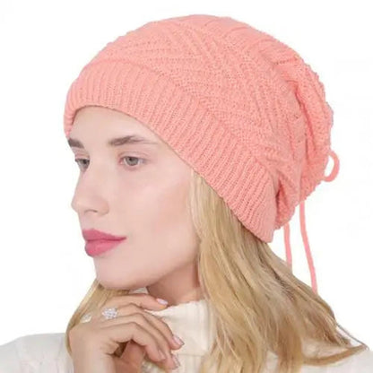 Adjustable Womens Beanie Winter Hat