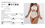 Crochet Swimwear Swimsuit for Summer Fun