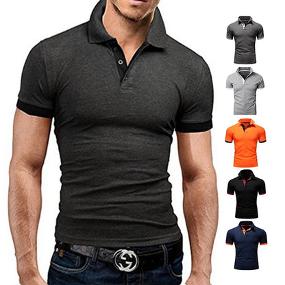 Mens Summer Polo Shirt Stylish & Comfy