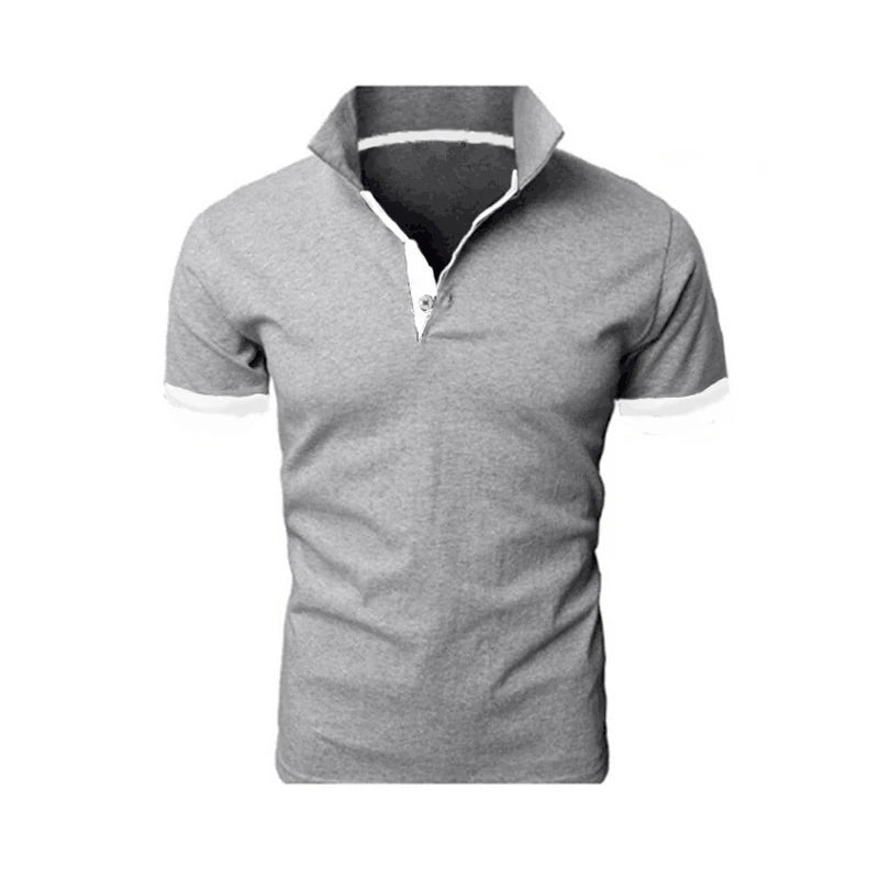 Mens Summer Polo Shirt Stylish & Comfy