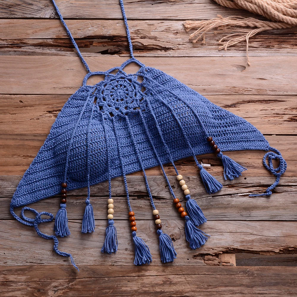 Crochet Swimwear Swimsuit for Summer Fun