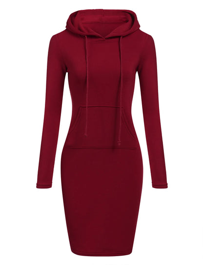Hooded Dress For Women Autumn Collection