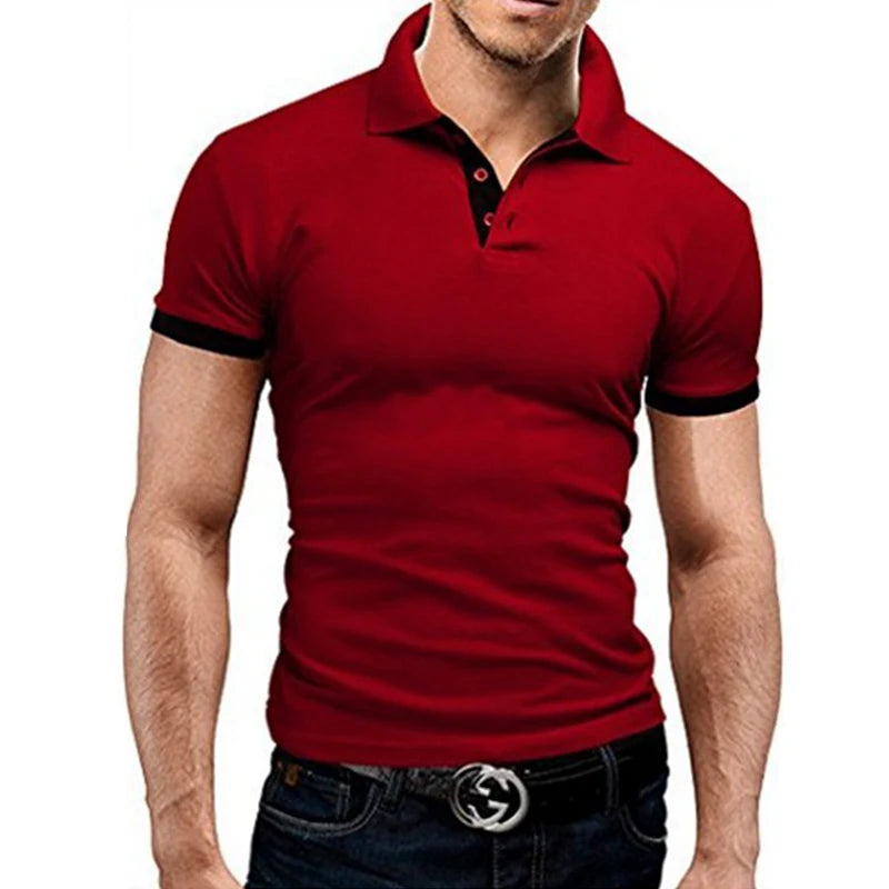 Mens Summer Polo Shirt Stylish & Comfy