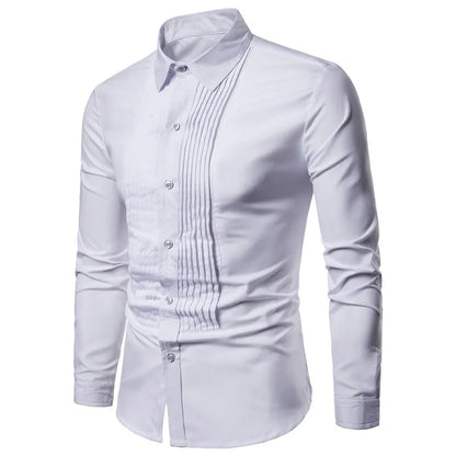 Mens Designer Wedding Shirt Stylish Fit