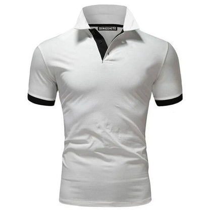 Mens Casual Cotton Polo Shirt