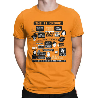 The IT Crowd Quotes Men's T-Shirt with Accessories