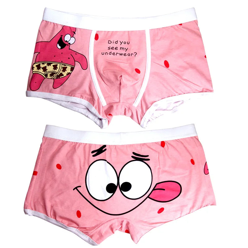 Cute Couples Underwear Set with Fun Design