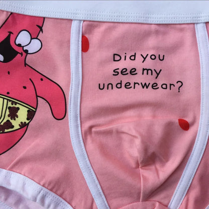 Cute Couples Underwear Set with Fun Design