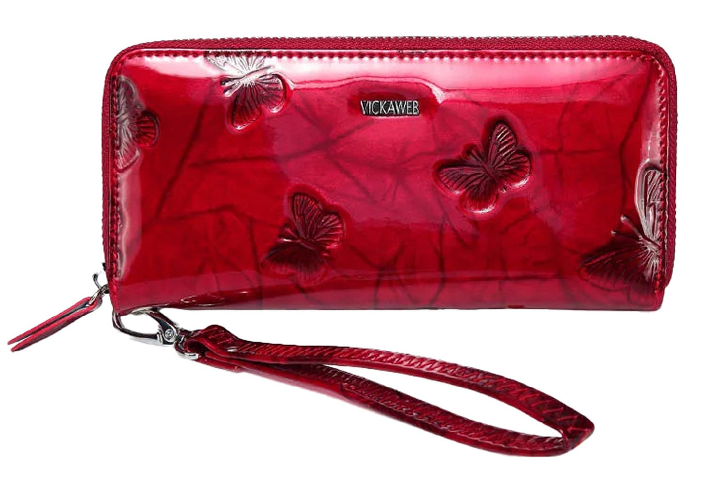 Womens Animal Print Leather Wallet