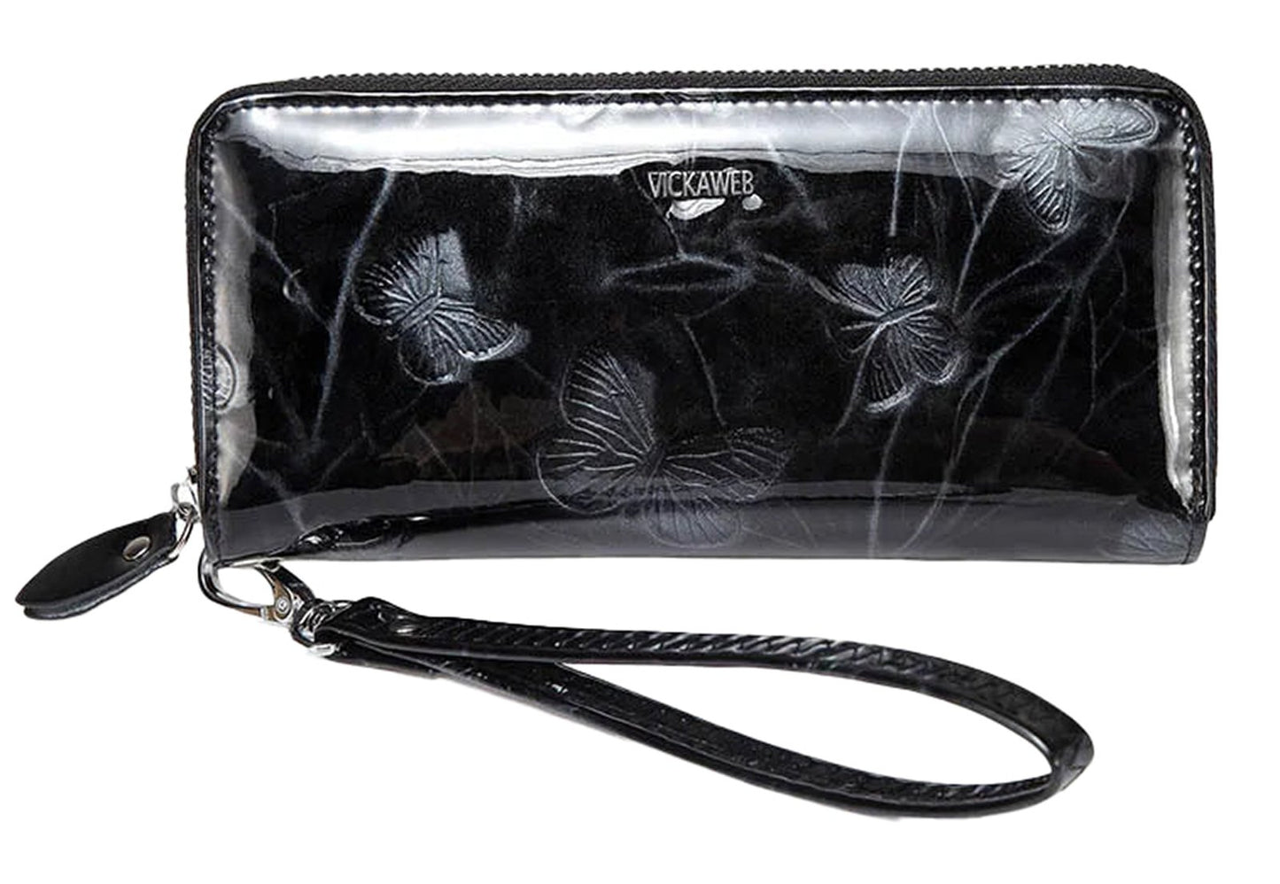 Womens Animal Print Leather Wallet