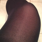 Thigh High Stockings Bold Purple Style