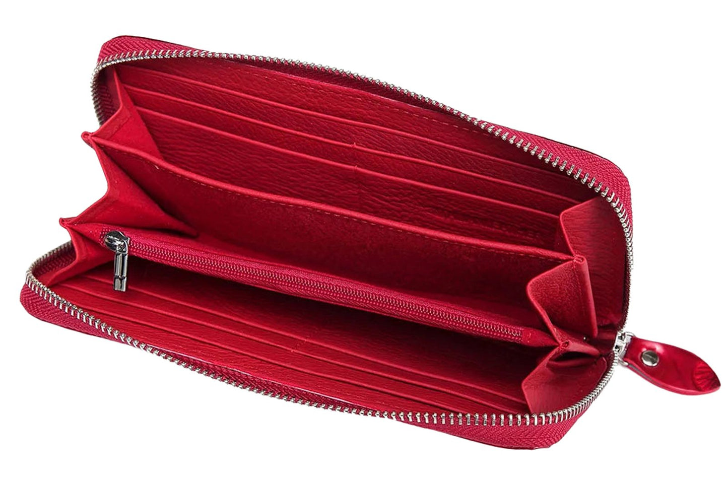 Womens Animal Print Leather Wallet