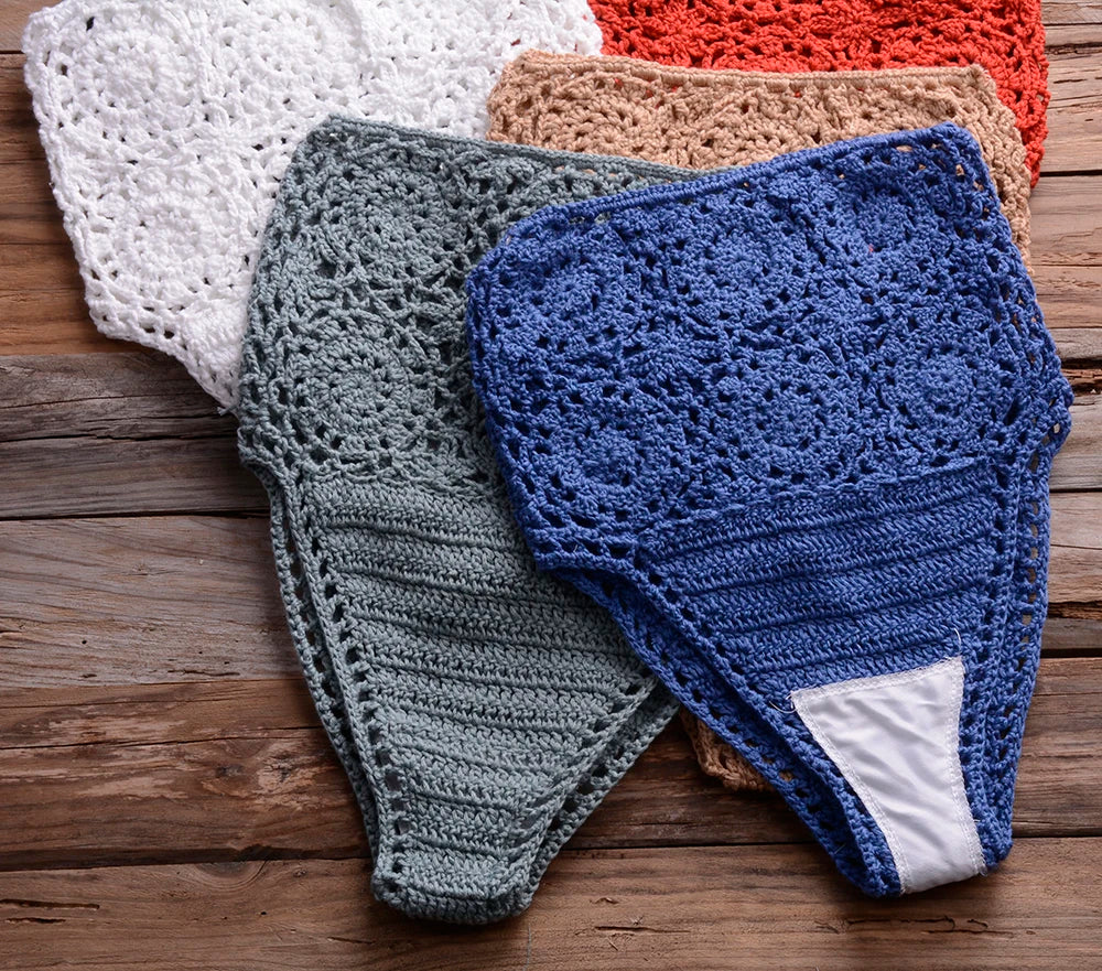 Crochet Swimwear Swimsuit for Summer Fun