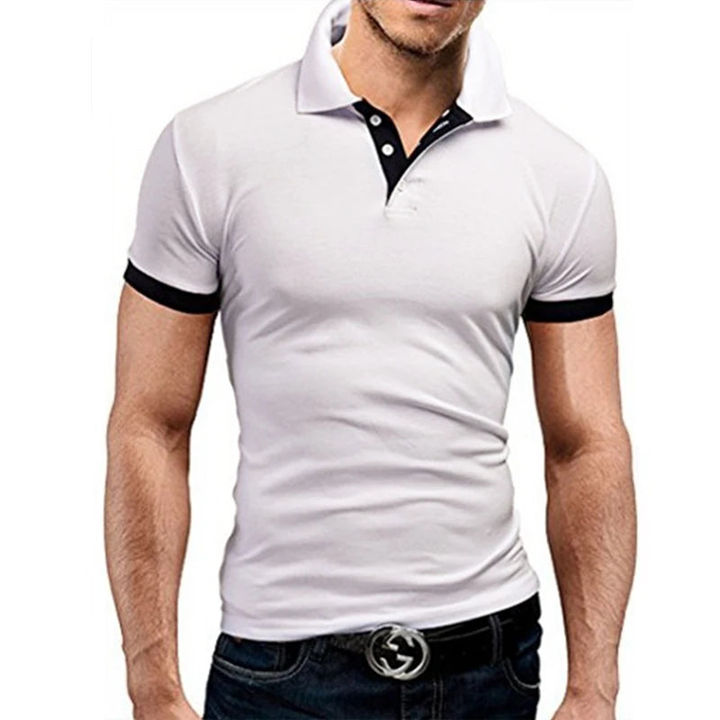 Mens Summer Polo Shirt Stylish & Comfy
