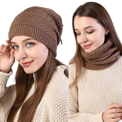Adjustable Womens Beanie Winter Hat