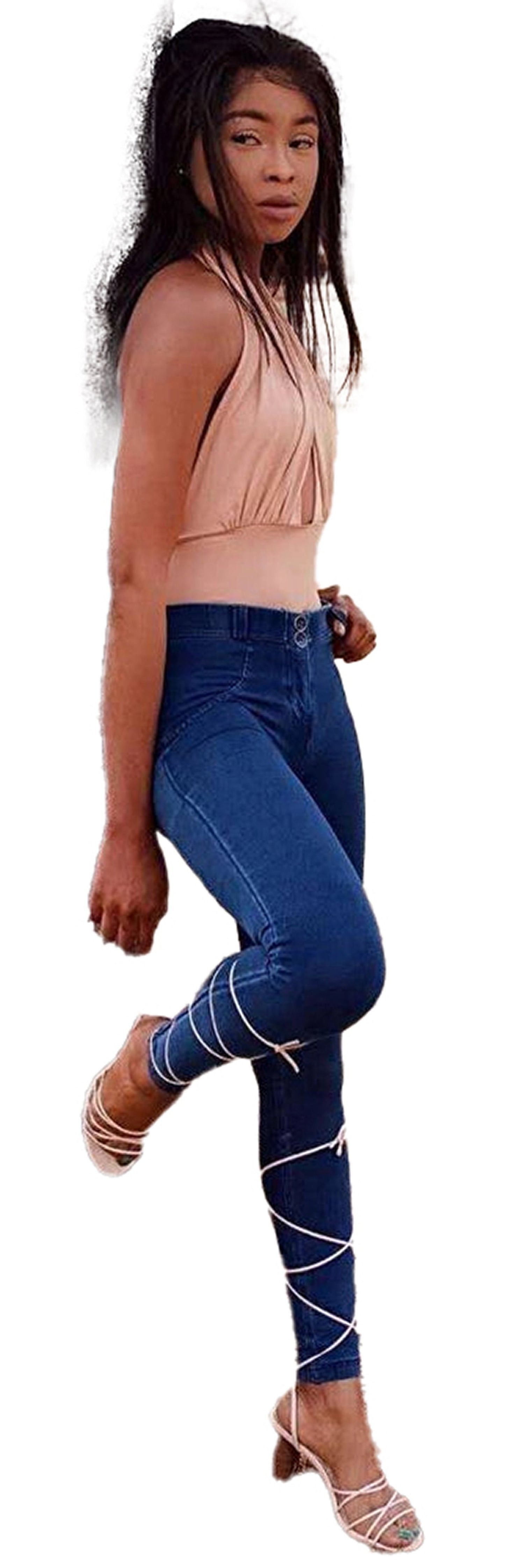 Womens Skinny Jeans Bum Lift Style