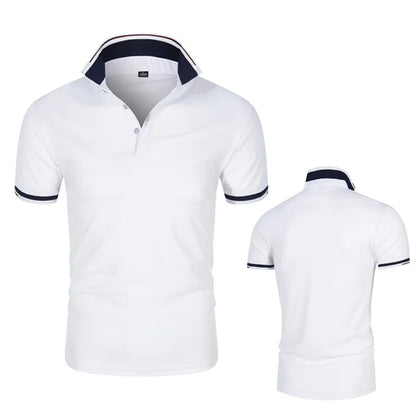 Mens Casual Cotton Polo Shirt