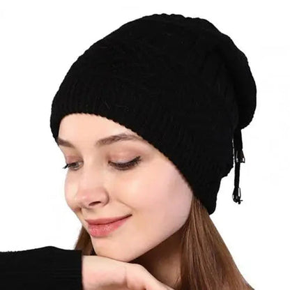 Adjustable Womens Beanie Winter Hat