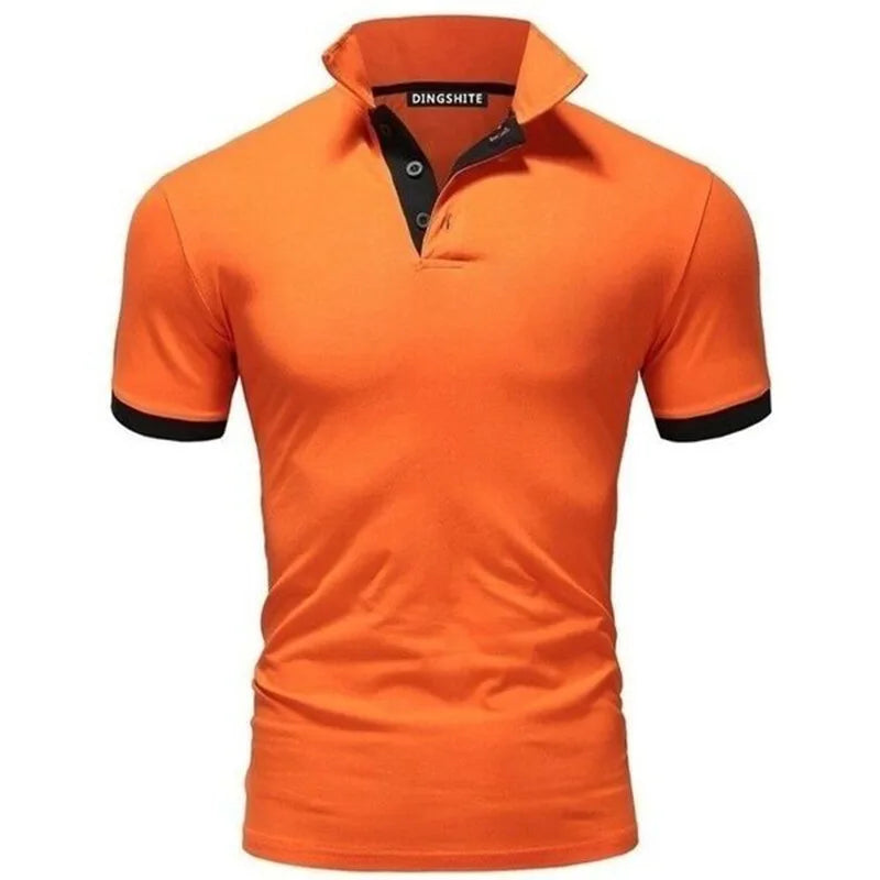 Mens Casual Cotton Polo Shirt