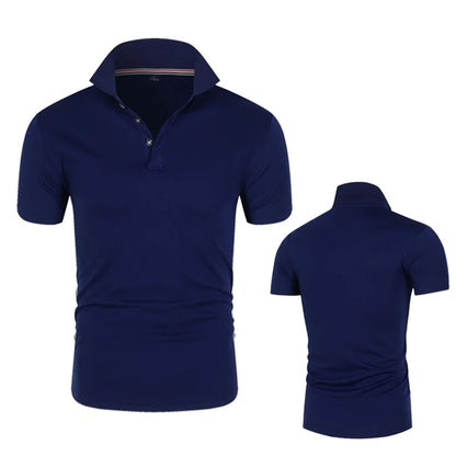 Mens Casual Cotton Polo Shirt
