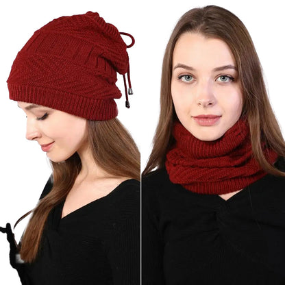 Adjustable Womens Beanie Winter Hat